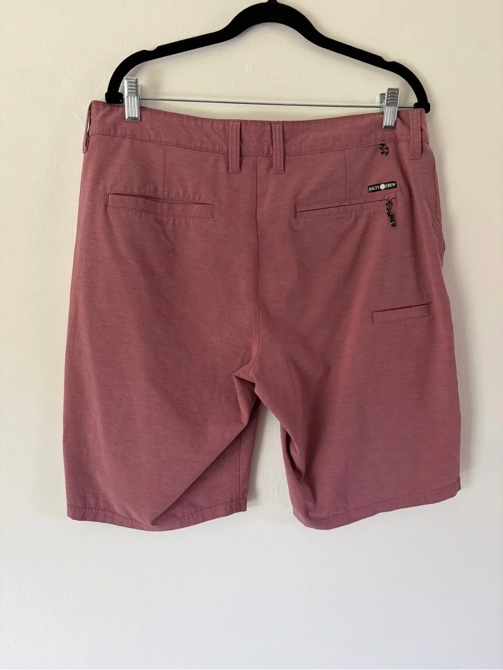Salty Crew  Drifter 21 Hybrid Walkshort Short In Plum Stretch Performance Chino